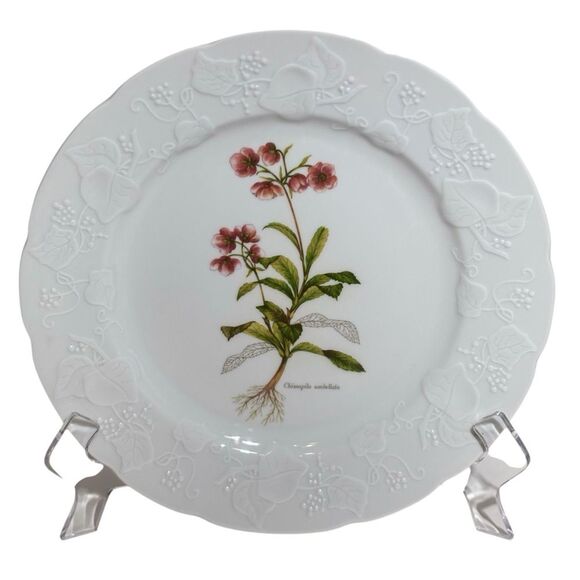 Vintage Dansk Ivy Chimapila Umbellata  9 3/4 " Luncheon Plate - Picture 1 of 5